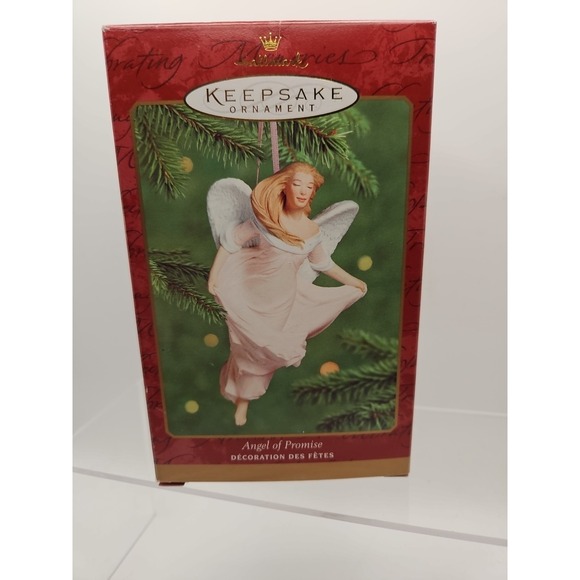 Hallmark Other - Vintage Hallmark Angel of Promise Ornament Breast Cancer Awareness  2000 (485)